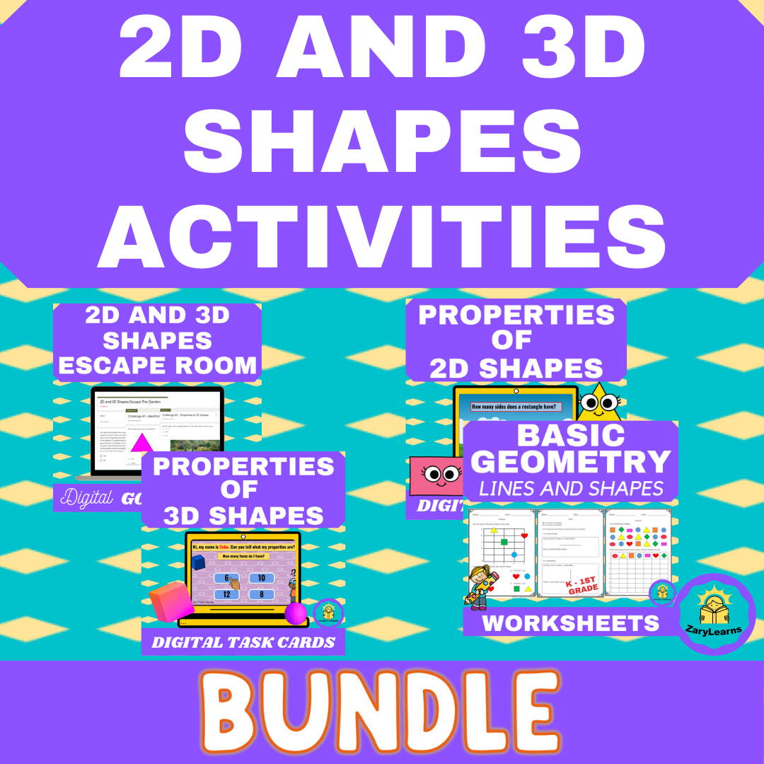 2D and 3D shapes